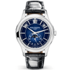 Patek Philippe Annual Calendar 18ct White Gold 40mm Blue Sunburst Dial Men's Watch - Berry's Jewellers