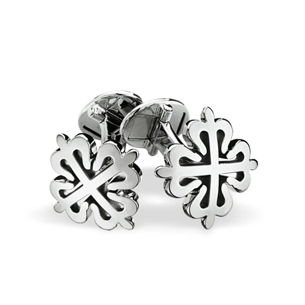 Patek Philippe Calatrava 18ct White Gold Cross Cufflinks - Berry's Jewellers