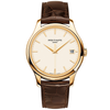 Patek Philippe Calatrava 18ct Yellow Gold Ivory Dial Men's Automatic Leather Strap Watch - Berry's Jewellers