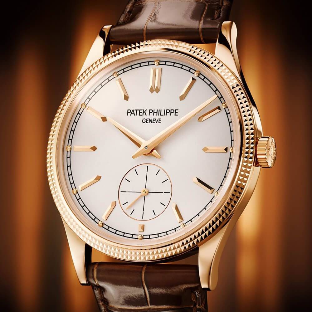 Patek Philippe Calatrava 39mm 18ct Rose Gold Silver Dial Manual-Wind Watch - Berry's Jewellers