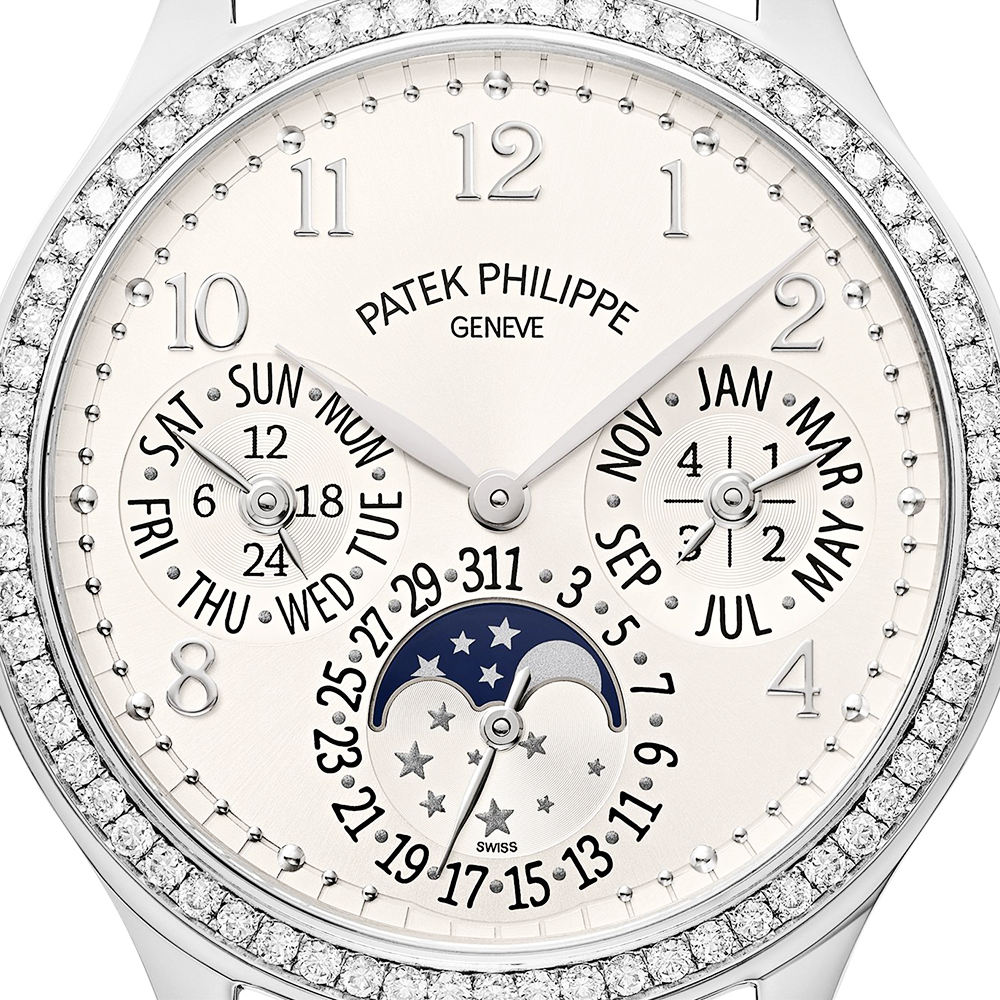 Patek Philippe Grand Complications 35mm Perpetual Calendar 18ct White Gold Watch - Berry's Jewellers