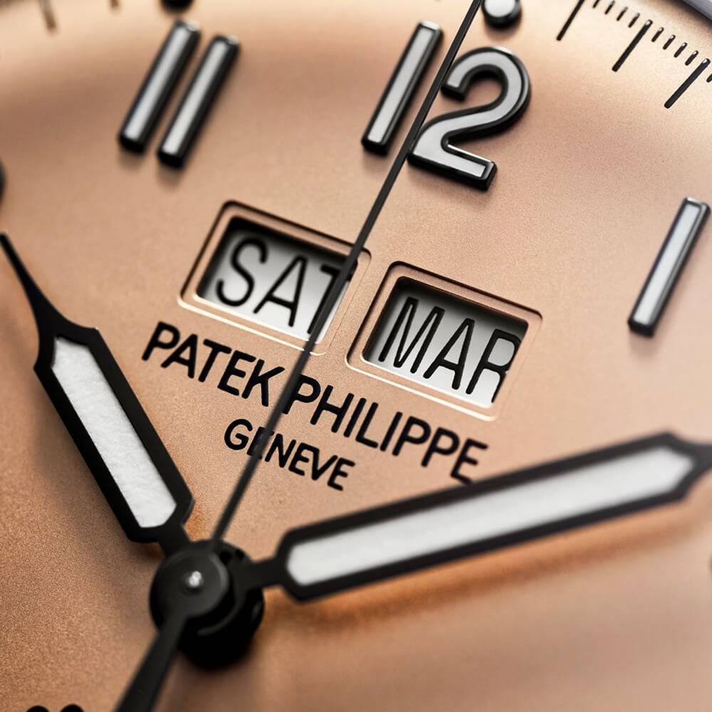 Patek Philippe Grand Complications 40mm Rose-Gilt Dial Men's Perpetual Calendar Watch - Berry's Jewellers