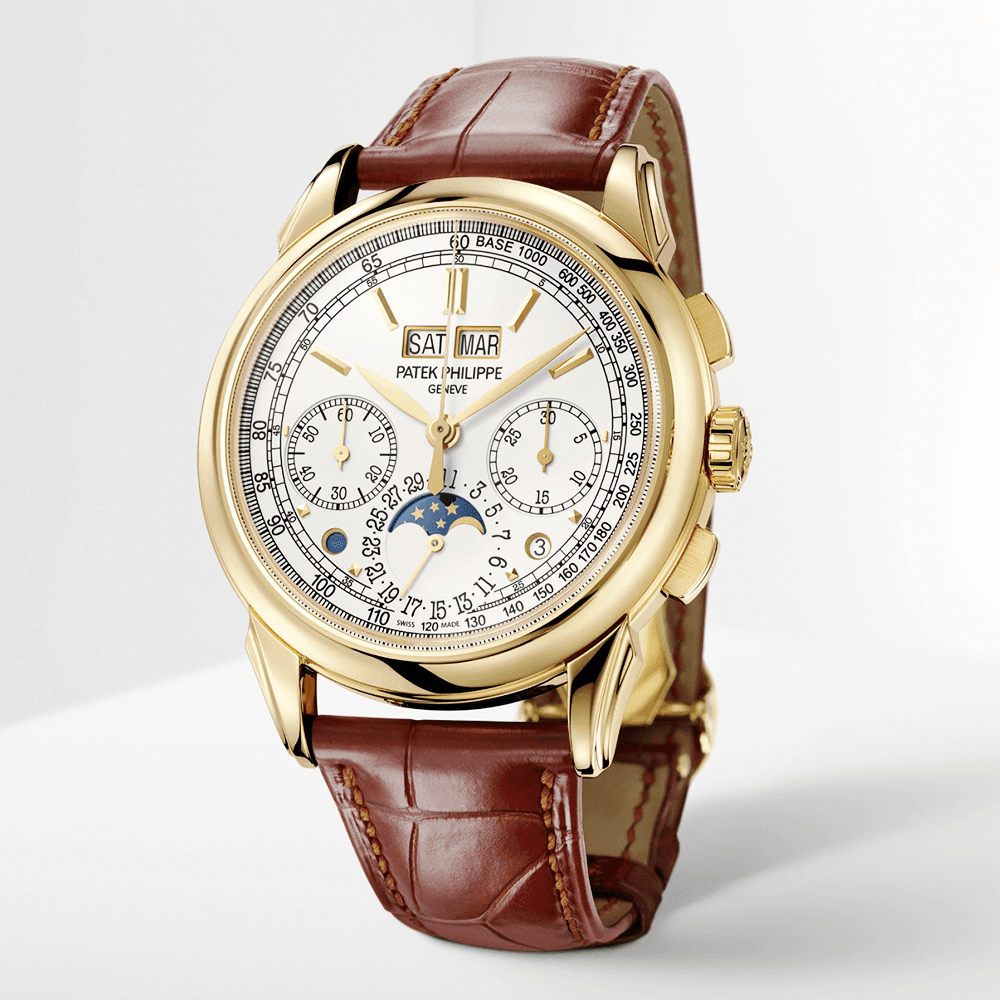 Patek Philippe Grand Complications 41mm 18ct Yellow Gold Perpetual Calendar Watch - Berry's Jewellers