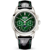 Patek Philippe Grand Complications 41mm Platinum Green Dial Perpetual Calendar Watch - Berry's Jewellers