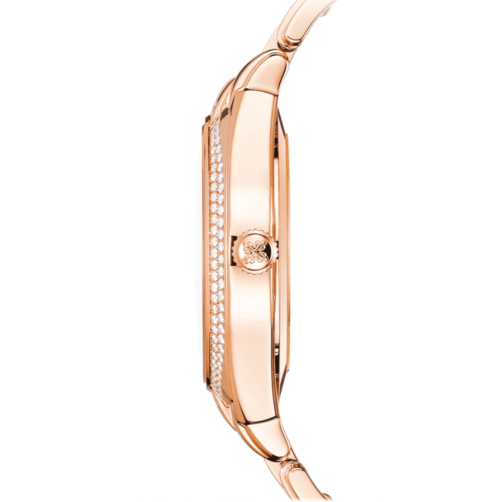 Patek Philippe Twenty~4 36mm 18ct Rose Gold & Brown Sunburst Dial Ladies Watch - Berry's Jewellers