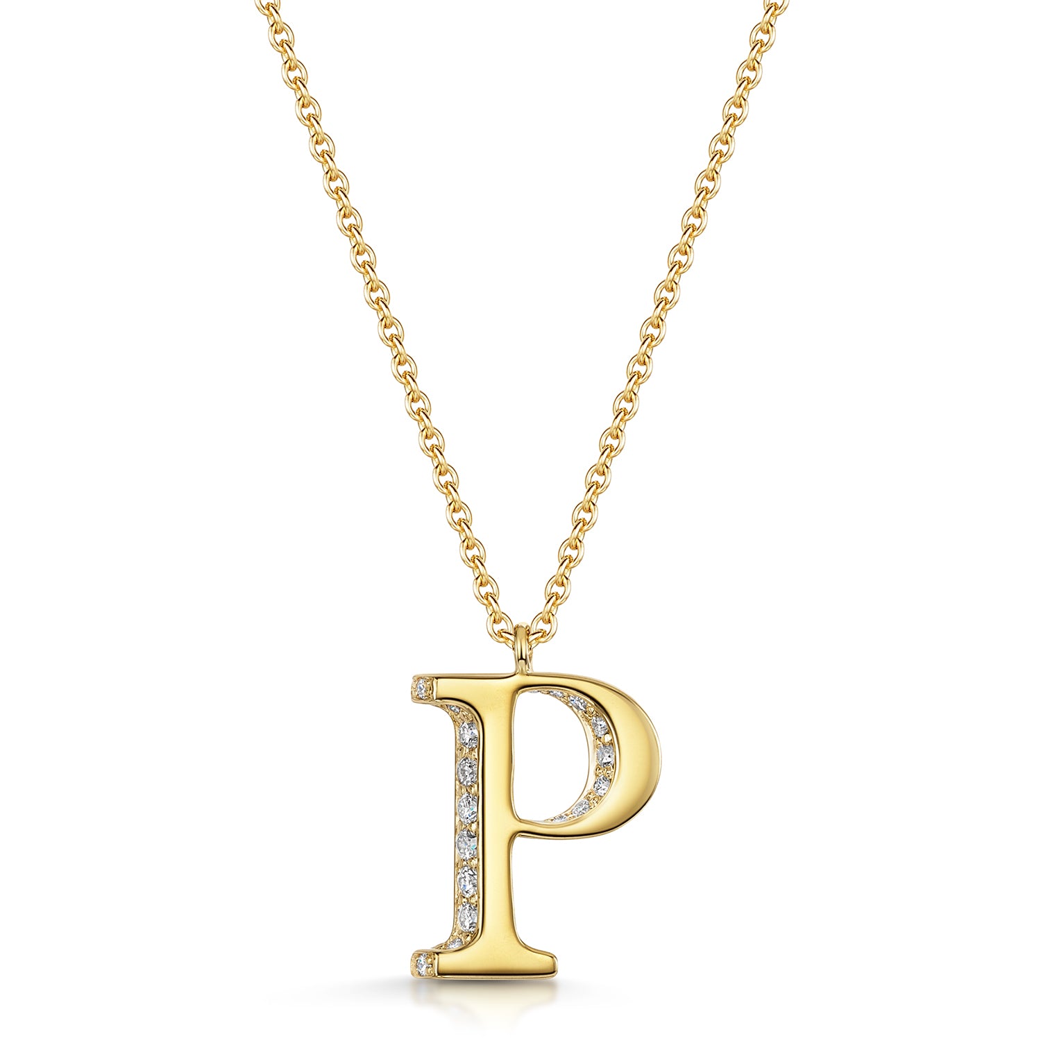 Diamond hot sale p pendant