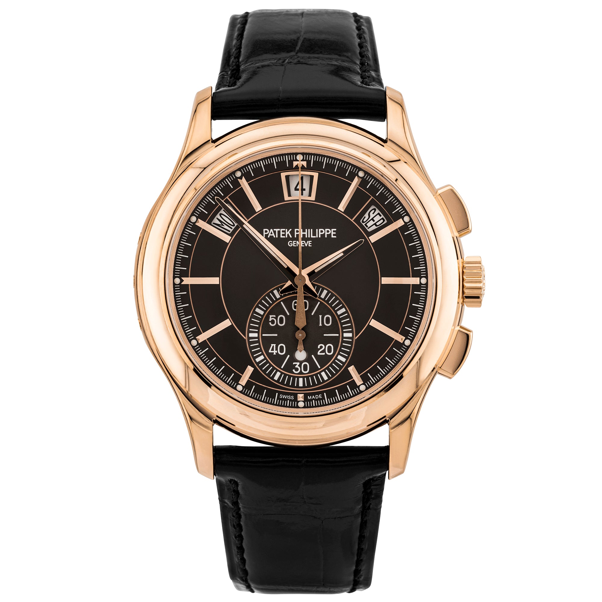 Pre-Owned Patek Philippe Complications Annual Calendar 42mm Brown Dial Watch (2022) - Berry's Jewellers