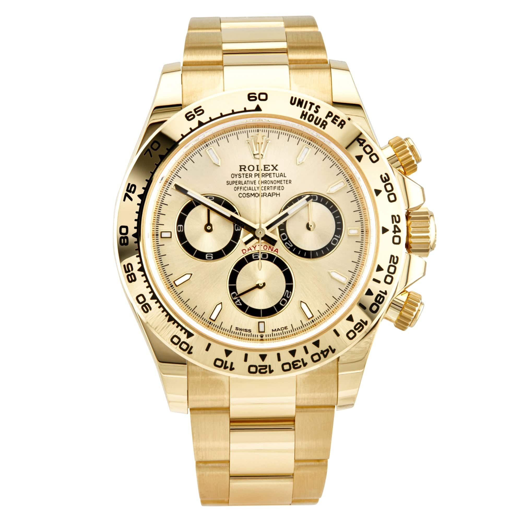 Rolex Daytona Cosmograph 40mm 18ct Yellow Gold Watch (2024)