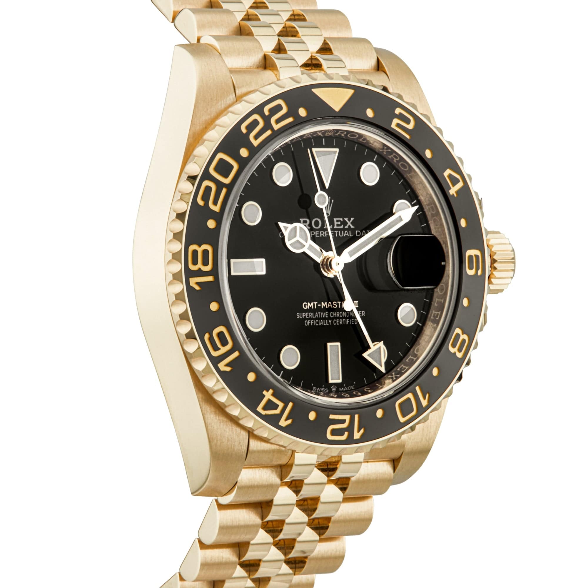 Pre-Owned Rolex GMT-Master II 40mm 18ct Yellow Gold Bracelet Watch (2023) - Berry's Jewellers