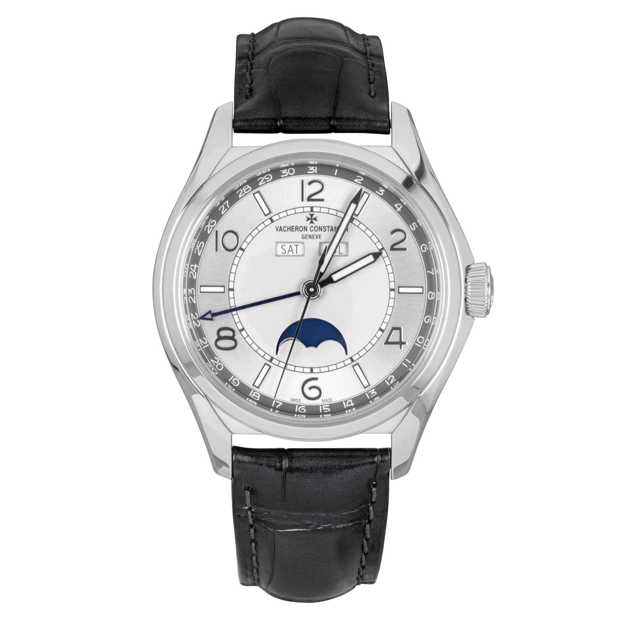 Vacheron Constantin Fiftysix Complete Calendar Silver Dial Watch (2019)