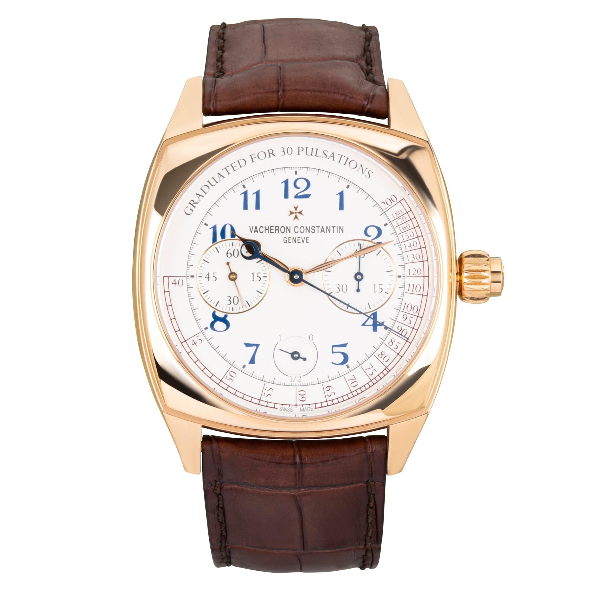 Pre-Owned Vacheron Constantin Harmony Monopusher 42mm 18ct Pink Gold Watch (2019) - Berry's Jewellers