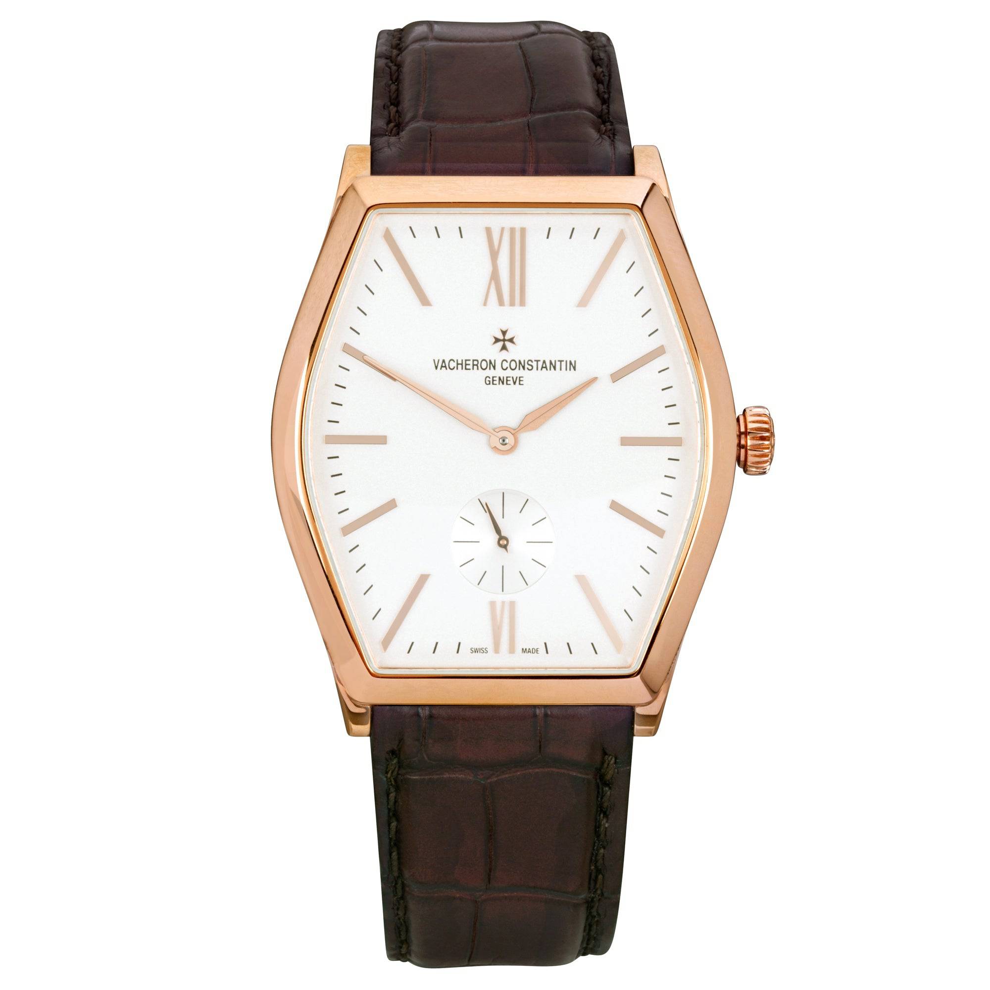 Pre-Owned Vacheron Constantin Malte Small Seconds 18ct Rose Gold Watch (2017) - Berry's Jewellers