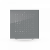 QLOCKTWO EARTH 13.5cm Early Grey Tea Acrylic  Clock - Berry's Jewellers