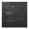 QLOCKTWO EARTH 90cm Edition Metamorphite Wall Clock - Berry's Jewellers