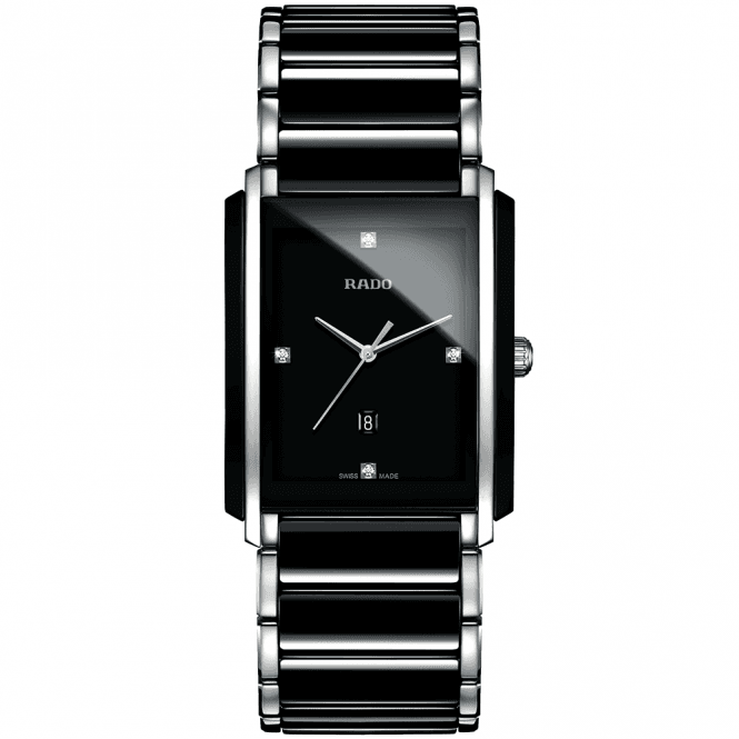 Integral Jubile 31mm Black Ceramic & Steel Ladies Watch