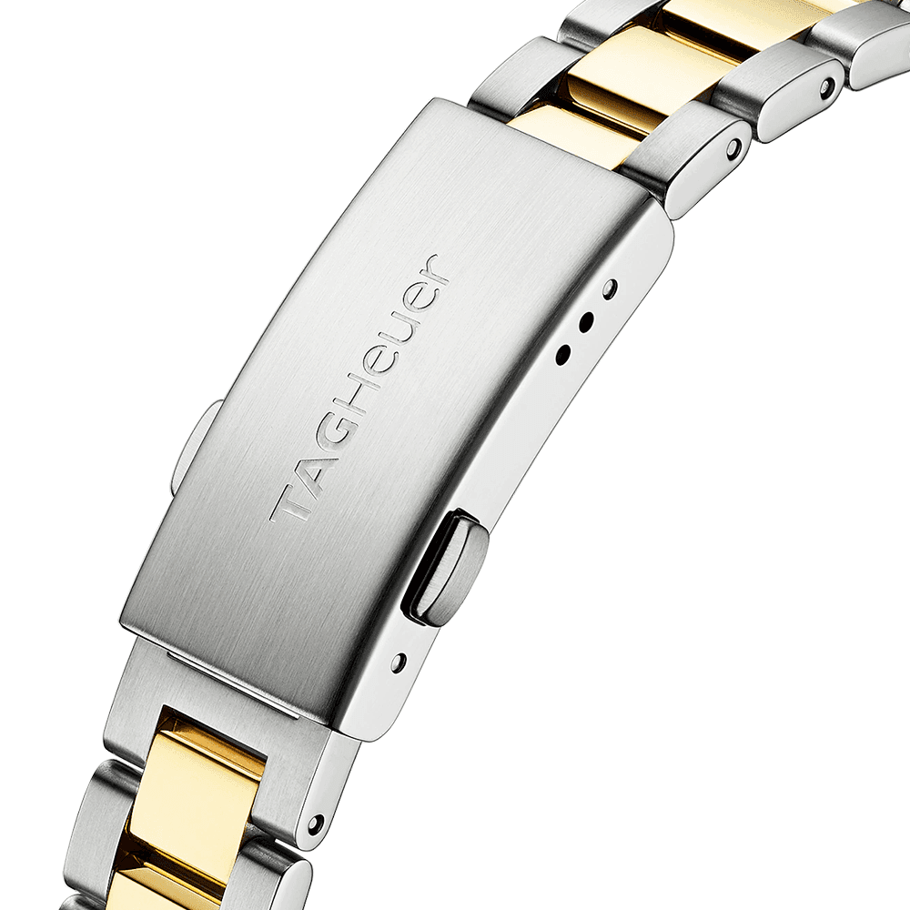 TAG Heuer Aquaracer 27mm Steel & 18ct Yellow Gold Ladies Bracelet Watch - Berry's Jewellers