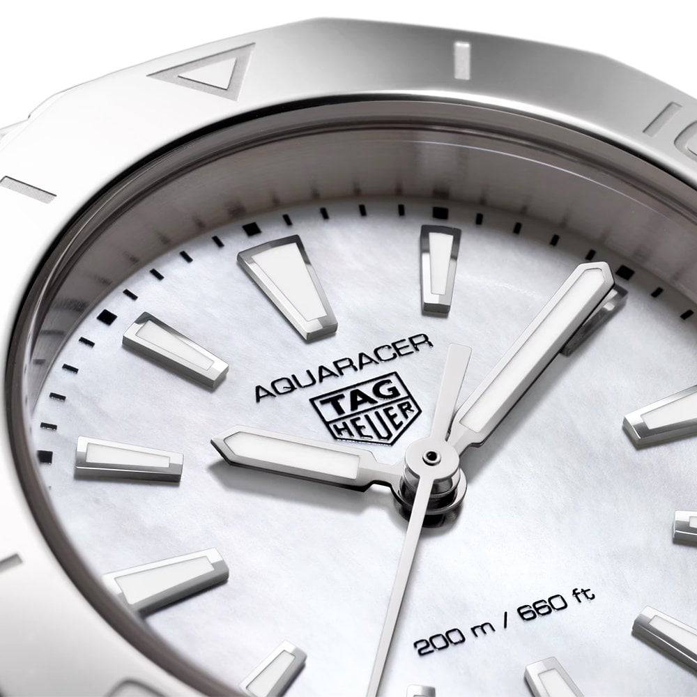 TAG Heuer Aquaracer Professional 200 30mm Mother of Pearl Dial Ladies Watch - Berry's Jewellers