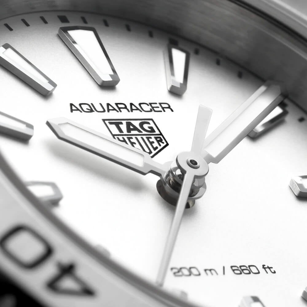 TAG Heuer Aquaracer Professional 200 30mm Silver Dial Ladies Bracelet Watch - Berry's Jewellers