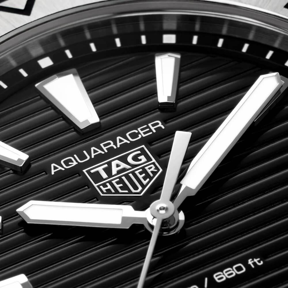 TAG Heuer Aquaracer Professional 200 40mm Black Dial Men's Bracelet Watch - Berry's Jewellers