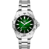 TAG Heuer Aquaracer Professional 200 Date 40mm Green Dial Automatic Bracelet Watch - Berry's Jewellers