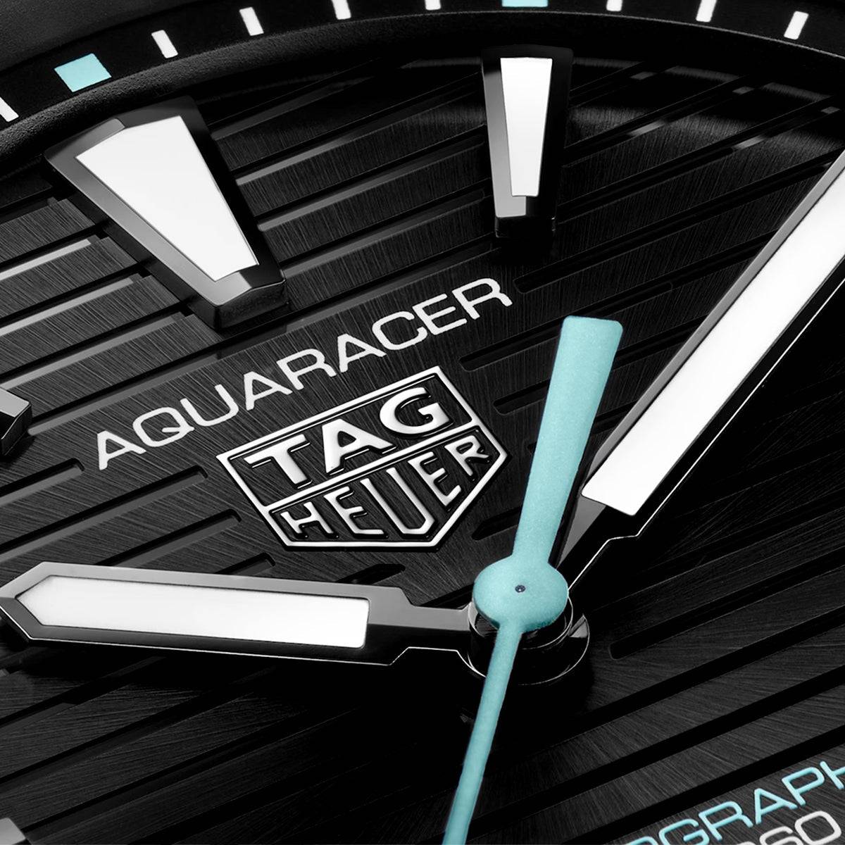 TAG Heuer Aquaracer Professional 200 Solargraph 40mm Black Dial Bracelet Watch - Berry's Jewellers