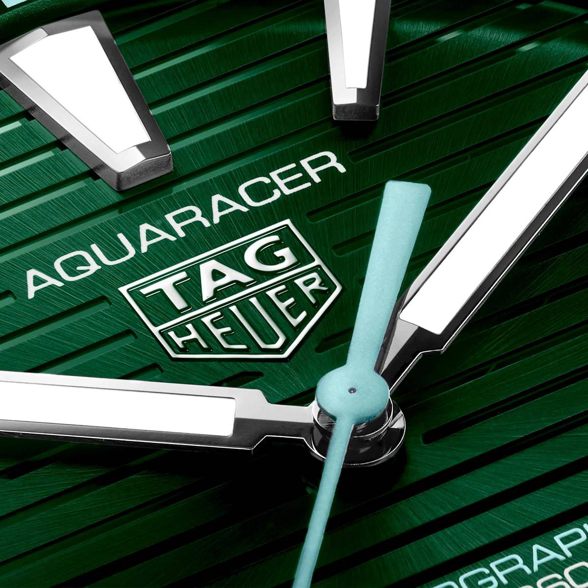 Aquaracer Professional 200 Solargraph 40mm Green Dial Bracelet Watch