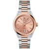 TAG Heuer Carrera 36mm Two-Tone Rose Champagne Dial Ladies Bracelet Watch - Berry's Jewellers