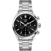 TAG Heuer Carrera 42mm Black Dial Automatic Chronograph Bracelet Watch - Berry's Jewellers