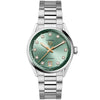 Carrera Date 36mm Green Diamond Dial Ladies Bracelet Watch