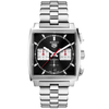 TAG Heuer Monaco 39mm Automatic Chronograph Black Dial Men's Bracelet Watch - Berry's Jewellers