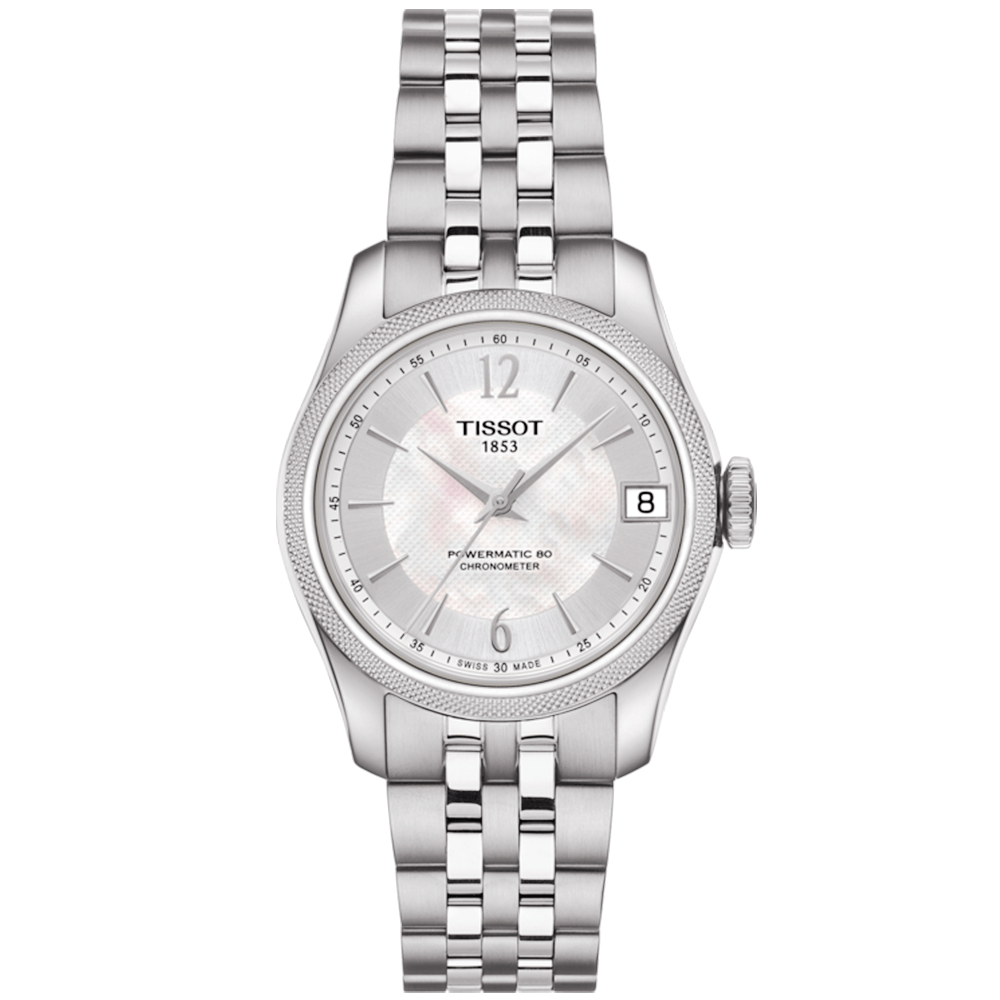 Tissot Ballade 32mm Mother of Pearl Dial Ladies Bracelet Watch - Berry's Jewellers