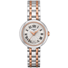 Tissot Bellissima Small Lady 26mm White Dial Quartz Steel and Rose PVD Bracelet Watch - Berry's Jewellers