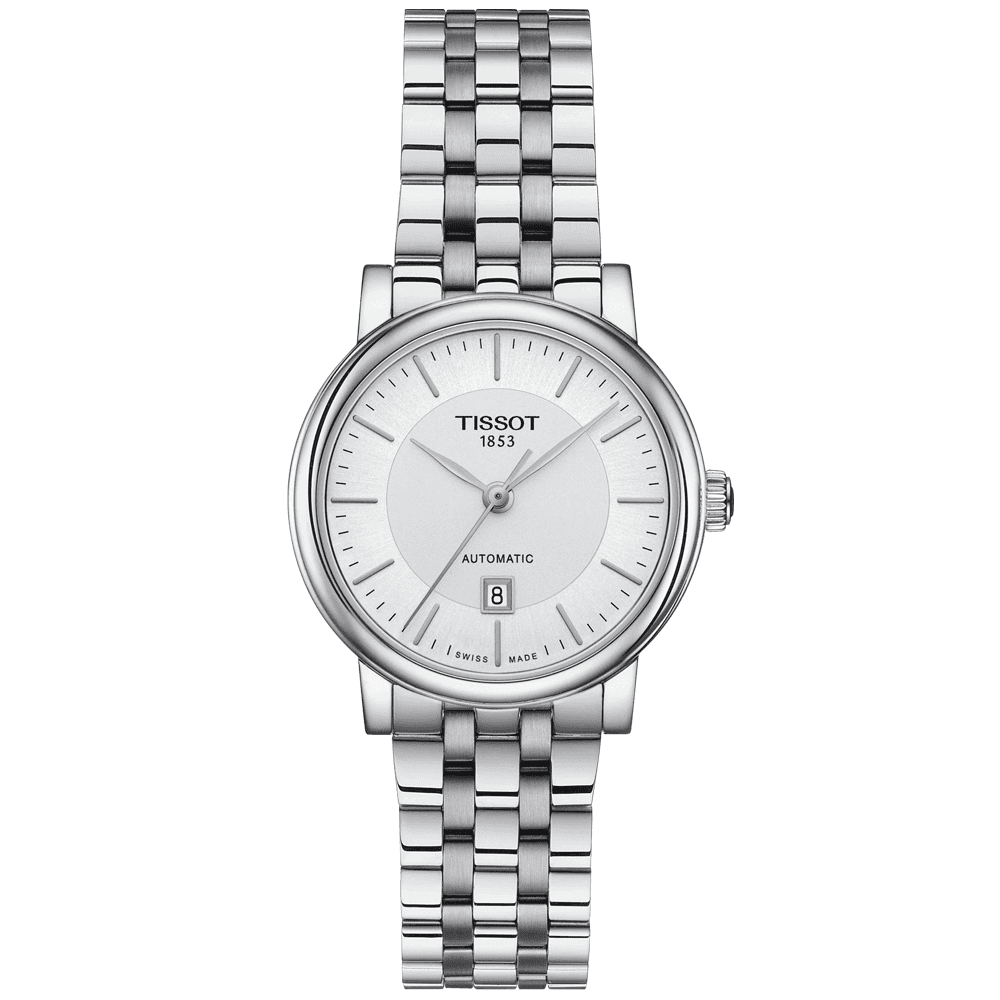 Carson Premium 30mm Automatic Lady Steel 30mm Watch