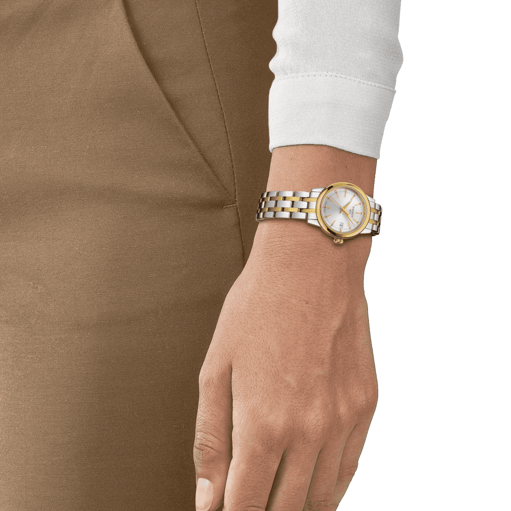 Tissot Classic Dream 28mm Steel and Yellow Gold PVD Bracelet Watch - Berry's Jewellers