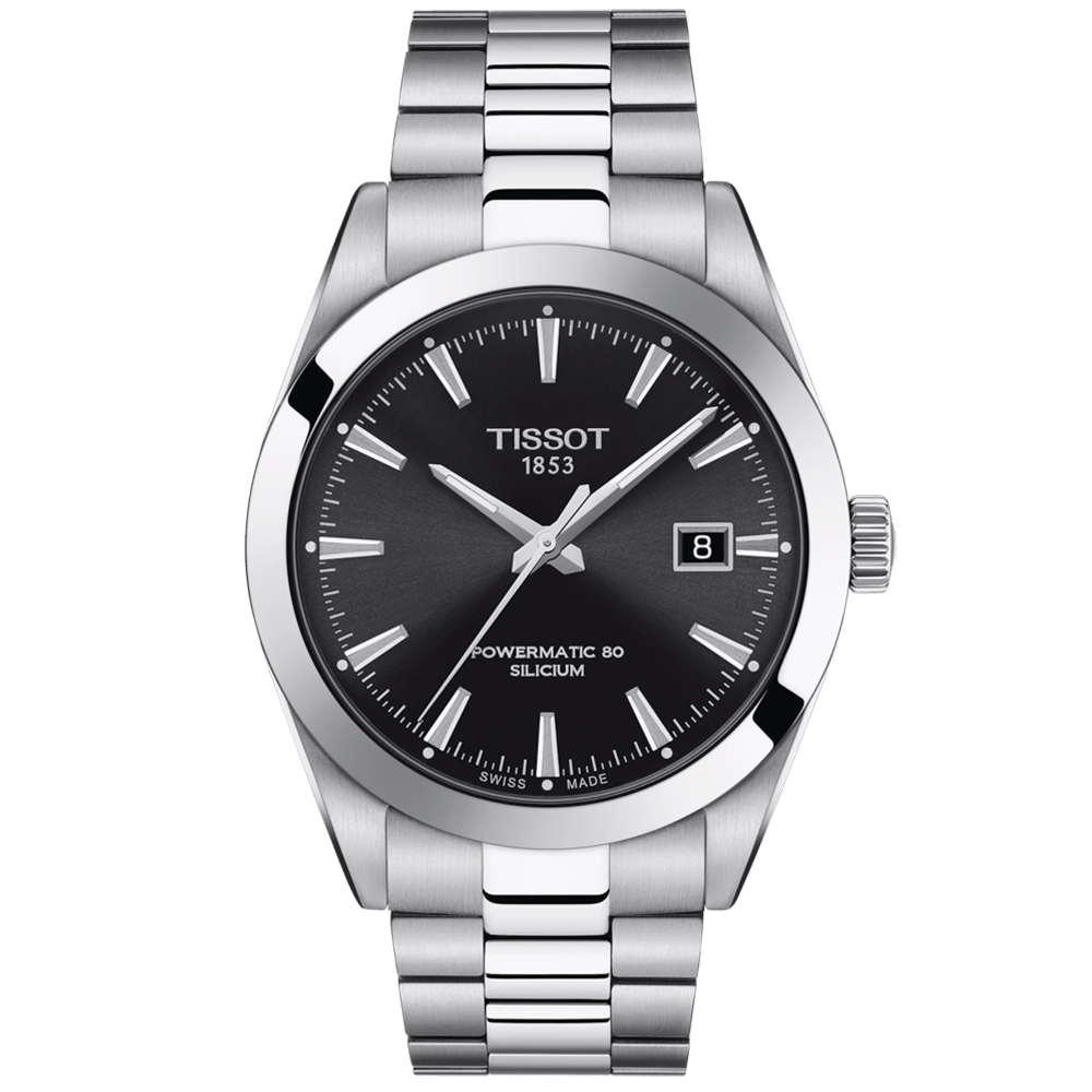 Tissot Gentleman Powermatic 80 Men's Bracelet Watch - Berry's Jewellers