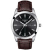 Gentleman Steel 40mm Black Dial Quartz Strap Watch