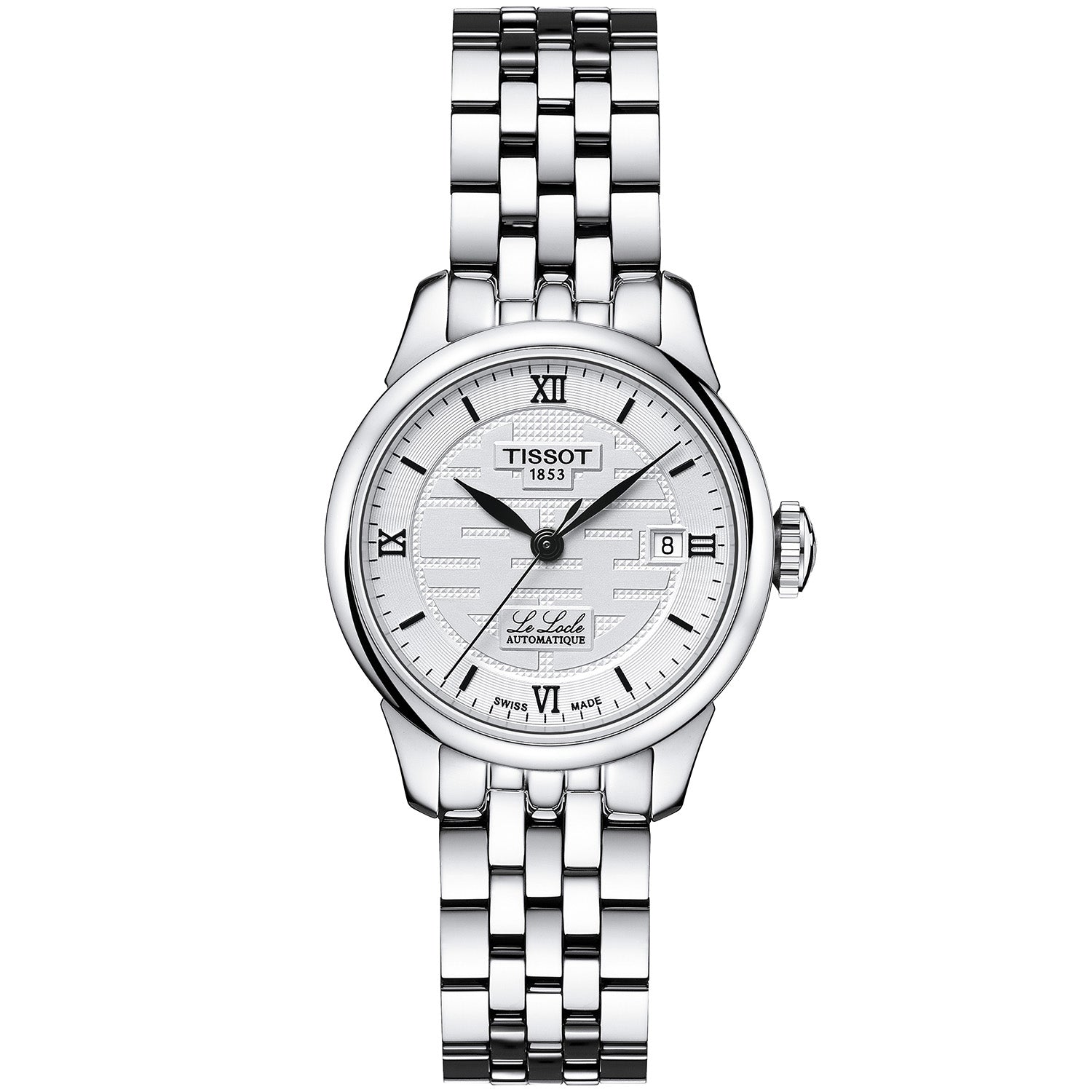 Le Locle 25mm Silver Dial  Automatic Braclet Watch