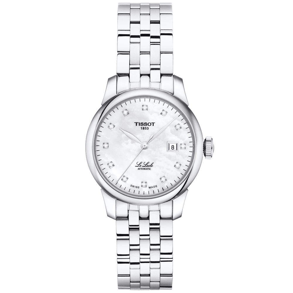 Tissot Le Locle 29mm Mother of Pearl  Dial Automatic Watch - Berry's Jewellers