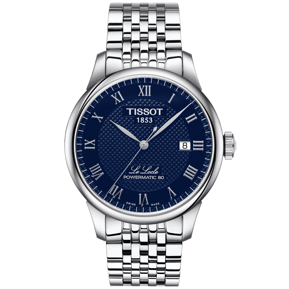 Tissot Le Locle Steel 39mm Automatic Men's Bracelet Watch - Berry's Jewellers