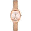 Tissot Lovely 20mm Square Quartz Rose Gold PVD Bracelet Watch - Berry's Jewellers