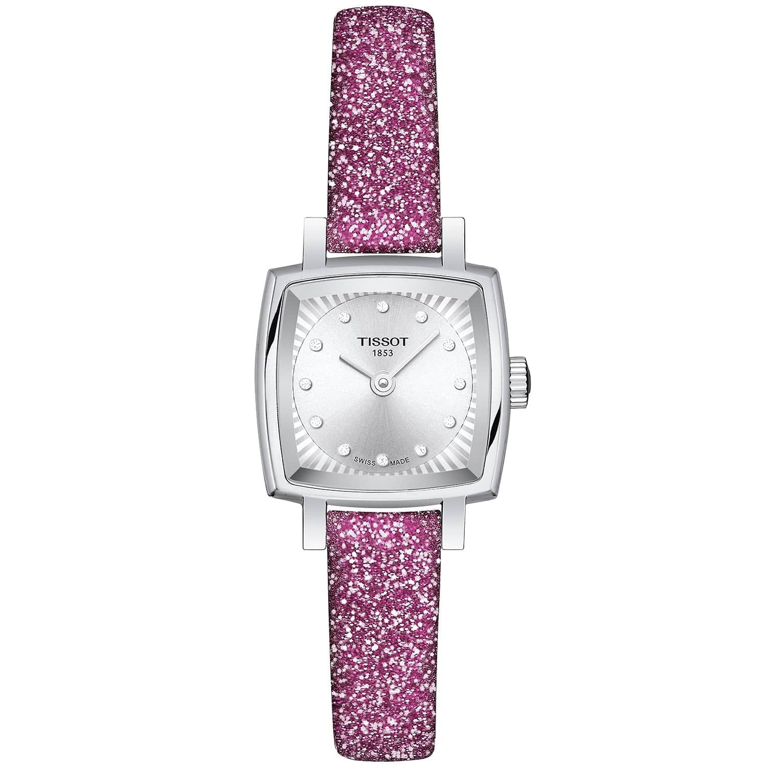 Tissot Lovely Square Steel Ladies Quartz Strap Watch Set - Berry's Jewellers