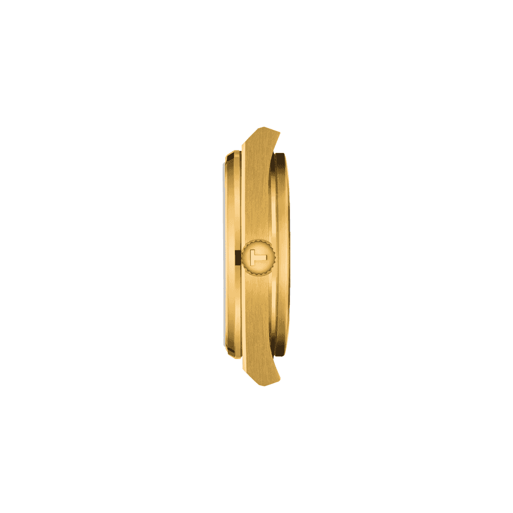 Tissot PRX 35mm Yellow Gold PVD Quartz Bracelet Watch - Berry's Jewellers