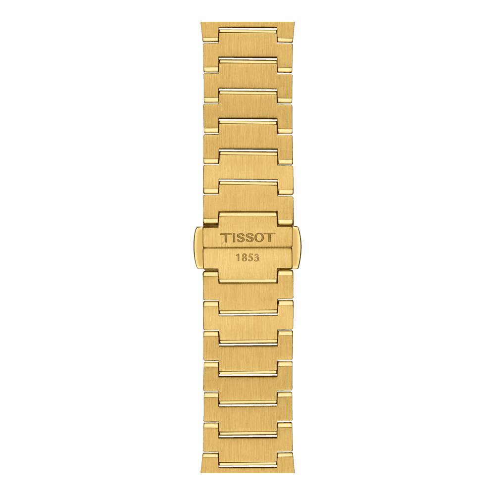 Tissot PRX 35mm Yellow Gold PVD Quartz Bracelet Watch - Berry's Jewellers