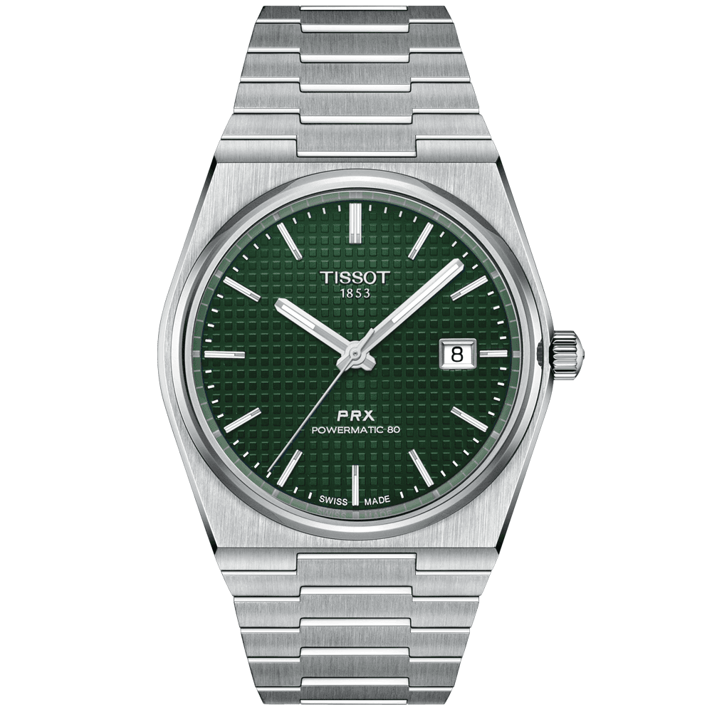 PRX 40mm Green Dial  Automatic Bracelet Watch