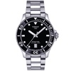 Tissot Seastar 1000 40mm Black Dial & Bezel Quartz Bracelet Watch - Berry's Jewellers