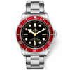 TUDOR Black Bay 41mm Black Dial & Red Bezel Men's Bracelet Watch - Berry's Jewellers