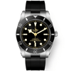 TUDOR Black Bay 54 37mm Black Dial & Bezel Automatic Rubber Strap Watch - Berry's Jewellers