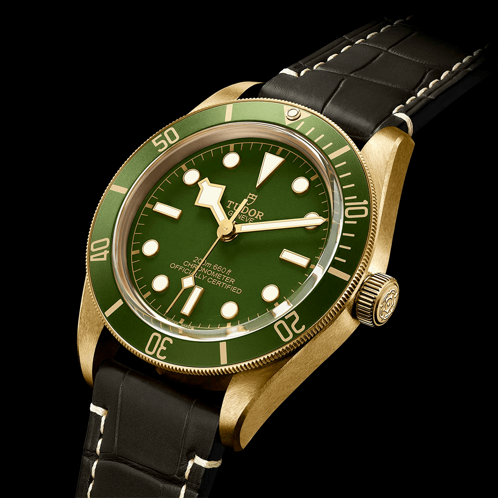 TUDOR Black Bay 58 18K 39mm Green Dial Automatic Watch - Berry's Jewellers