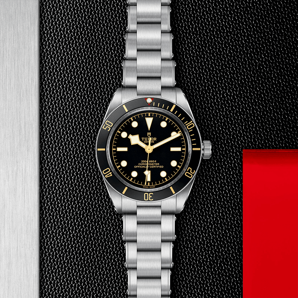 TUDOR Black Bay 58 39mm Black Dial & Bezel Automatic Bracelet Watch - Berry's Jewellers