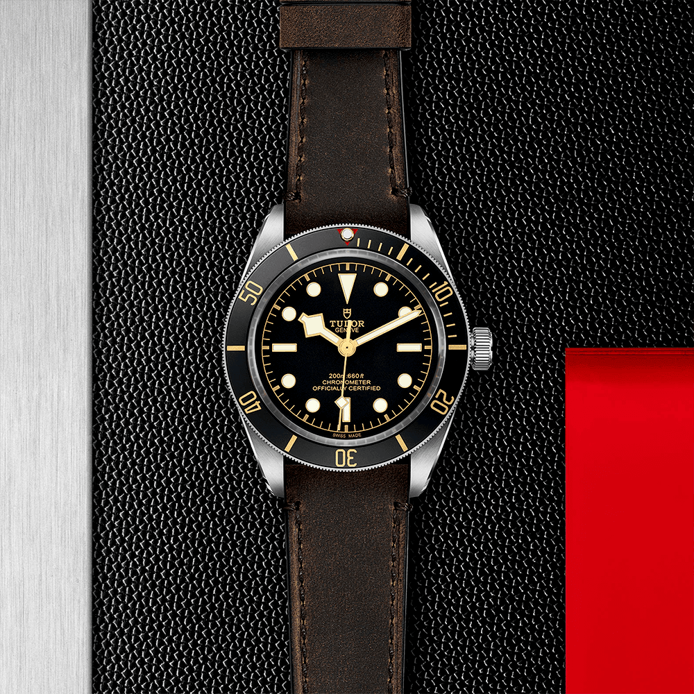 TUDOR Black Bay 58 39mm Black Dial & Bezel Automatic Strap Watch - Berry's Jewellers